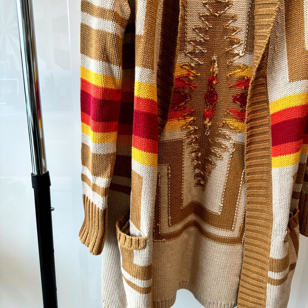 Pendleton - Harding Open Cardigan - Sandshell Mul… - image 5